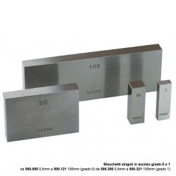 SINGLE GAUGE BLOCK GR 1 - 1,28