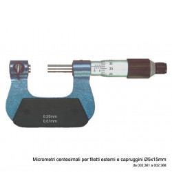 MICROMETER FOR THREADS 75-100